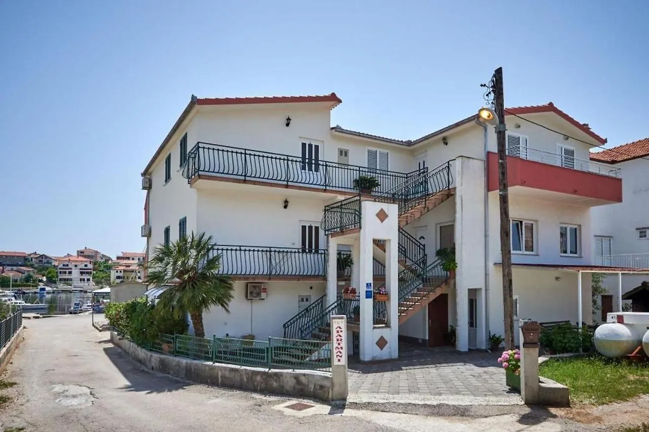 Apartment In Seget Vranjica With Sea View, Terrace, Air Conditioning, Wifi 5052-5 Croatia